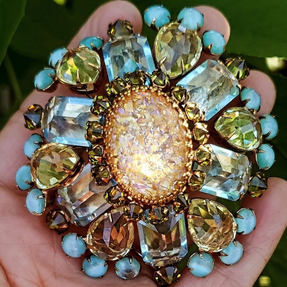 vintage schreiner brooch sold !